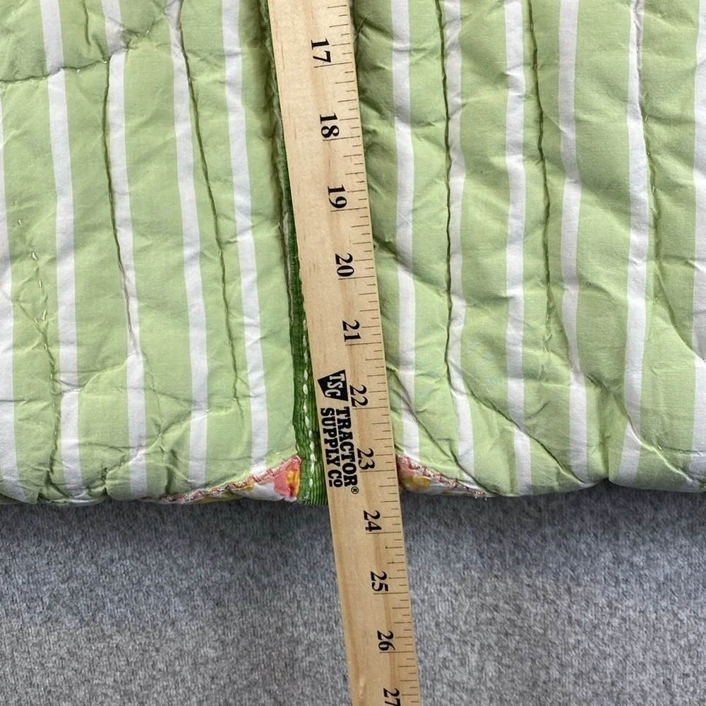 Pottery Barn kids Brooke nursery quilt crib infant toddler forest birds 32x46